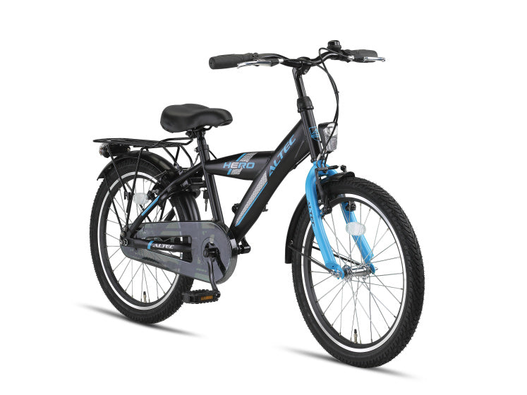 Load image into Gallery viewer, Altec hero 20 inch jongens v-brakes zwart blauw
