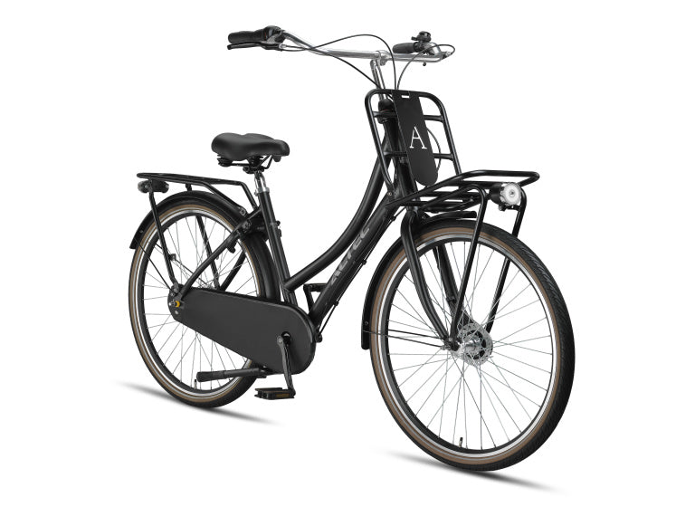 Load image into Gallery viewer, Altec image 28 inch 57 cm dames 7v rollerbrake matzwart
