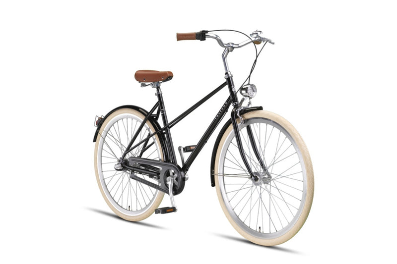Load image into Gallery viewer, Altec palermo 28 inch 52 cm dames 3v terugtraprem zwart
