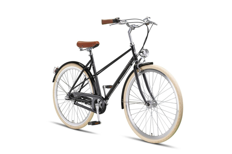 Load image into Gallery viewer, Altec palermo 28 inch 52 cm dames 3v rollerbrake zwart
