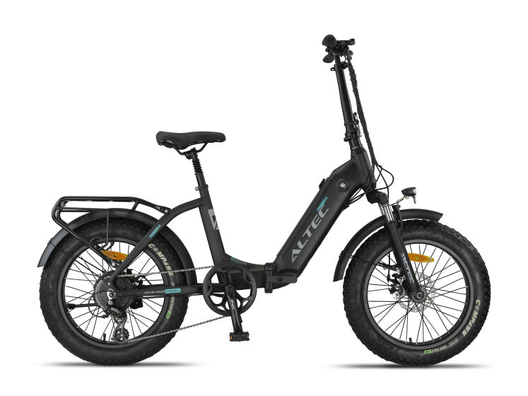 Load image into Gallery viewer, Altec primera fatbike vouwfiets 20 inch 41 cm unisex 8v schijfrem matzwart

