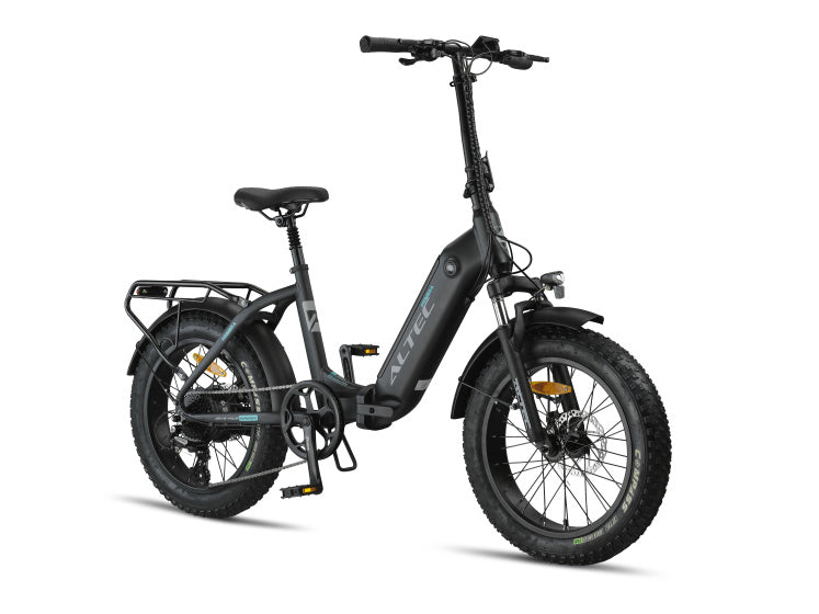 Load image into Gallery viewer, Altec primera fatbike vouwfiets 20 inch 41 cm unisex 8v schijfrem matzwart
