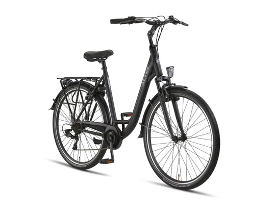 Altec verona 28 inch 52 cm dames 7v v-brakes matzwart