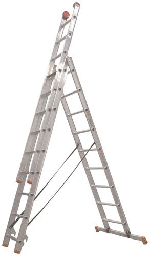 Altrex all round 3-delige reformladder ar 3060 3 x 9 - 108519