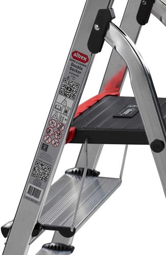 Altrex double decker huishoudtrap 3-treeds - 501103