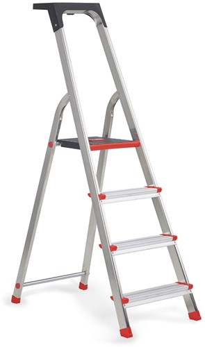 Afbeelding laden in galerijviewer, Altrex lima huishoudtrap 4-treeds - 508604
