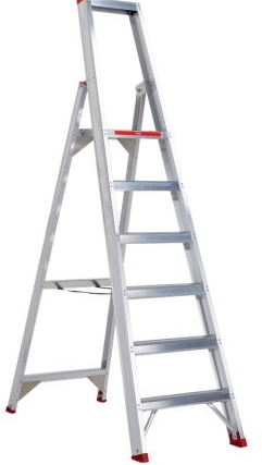 Altrex sierra enkel oploopbare trap seo 6-treeds - 194306