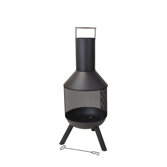 ProGarden ProGarden Haard met schoorsteen 116 cm metaal