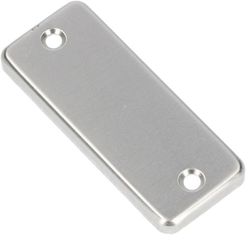 Ami rechthoek rozet 4 rh blind f-1 - 216401