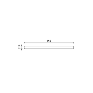 Ami vierkant stift 8x155 mm - 900472