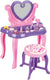 Pilsan Heart speelgoedmake-uptafel met geluid paars 21-delig