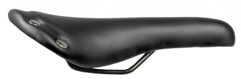 Load image into Gallery viewer, M-Wave Rivet race zadel unisex imitatie leer zwart

