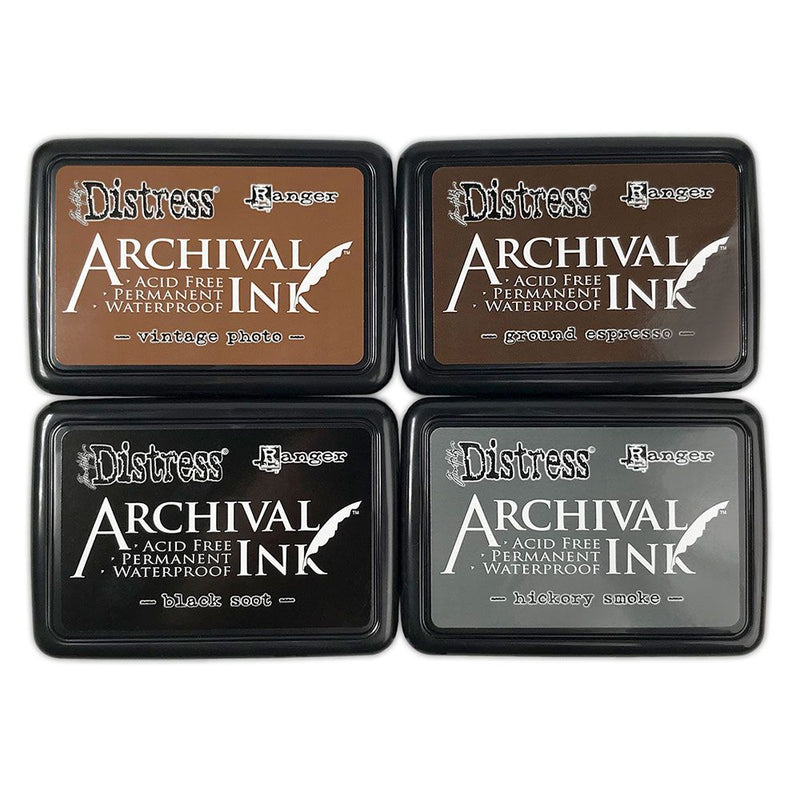 Load image into Gallery viewer, Ranger ink ranger • tim holtz archival 4 pack basics
