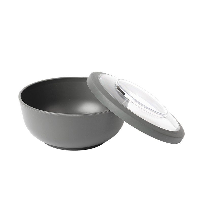 Load image into Gallery viewer, Amuse life dinner bowl met deksel grijs 2000ml
