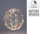 Home styling bal 25cm 40 led shiny rainbow