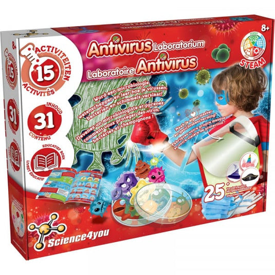 Brandunit science4you wetenschap anti virus laboratorium