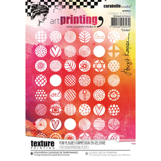 Carabelle studio • art printing a6 cirkels