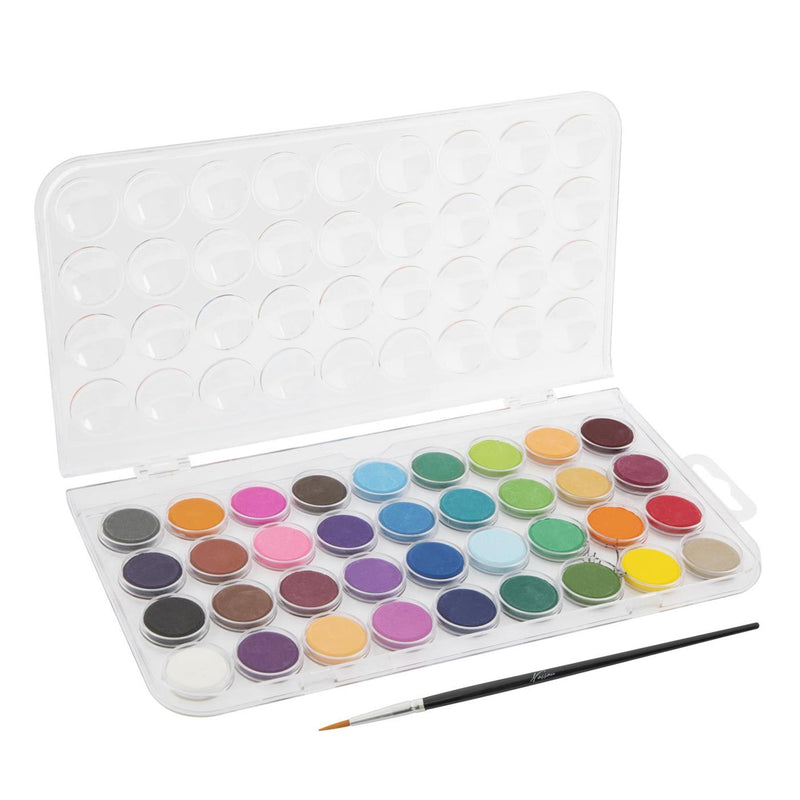 Load image into Gallery viewer, Grafix kleurenpallet aquarel, 36 kleuren
