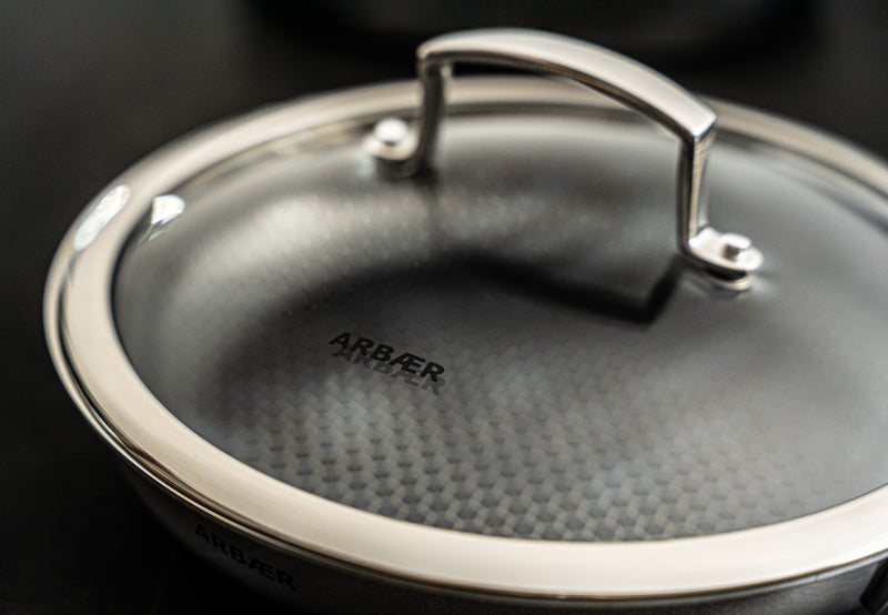 Load image into Gallery viewer, Arbaer glazen pannendeksel voor de arbaer pan ø 28 cm
