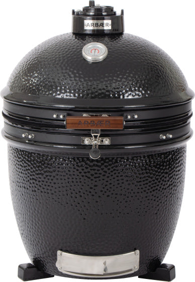 Load image into Gallery viewer, Arbaer Kamado Large Solo Ø 21 inch zonder Frame Keramisch Zwart
