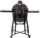 Arbaer Kamado Large Ø 21 inch met Frame Keramisch Zwart