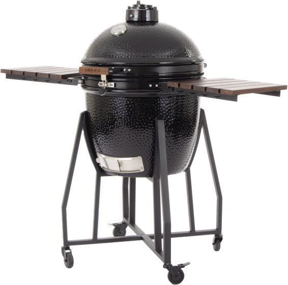 Load image into Gallery viewer, Arbaer Kamado Large Ø 21 inch met Frame Keramisch Zwart
