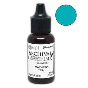 Ranger ink ranger • dylusions archival reinkers calypso teal