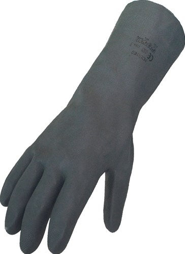 Asatex chemicaliënhandschoen | maat 10 zwart | en 388, en 374 | psa-categorie iii | 10 paar - 3470 10 3470 10