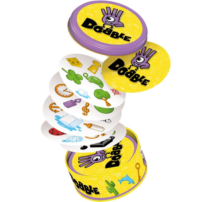 Load image into Gallery viewer, Zygomatic board game studio dobble classic – nederlandstalig kaartspel voor 2 tot 8 spelers - leuk familiespel vanaf 6 jaar - het razendsnelle zoekspel voor het hele gezin
