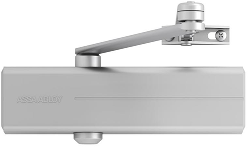 Load image into Gallery viewer, Assa abloy dc140 design deurdranger en 2 3 4 | exclusief arm | kleur zilver ev1. | 180-15 ° - a000307018
