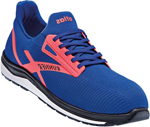Load image into Gallery viewer, Atlas werkschoen runner 45 s1p | neon blauw | maat 41 - 4043692434360
