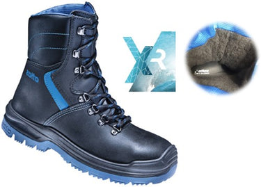 Atlas werkschoen xr 845 xp hoog s3 ci gevoerd | zwart | maat 45 - 00.012.153.45