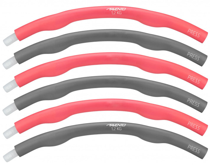 Load image into Gallery viewer, Avento Hoelahoop 100 cm foam zwart rood
