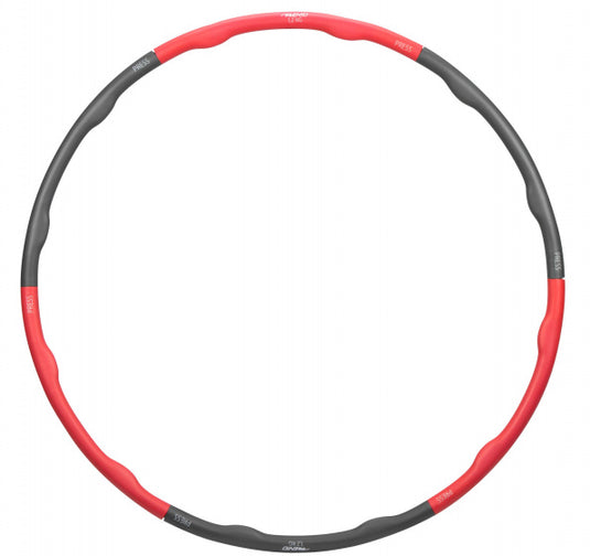 Avento Hoelahoop 100 cm foam zwart rood