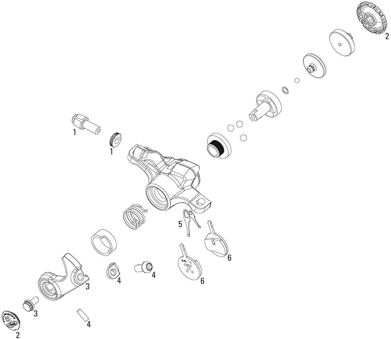 Load image into Gallery viewer, Avid schijfrem ball bearing 5 mtb disc br. bb7 mtb 160 mm
