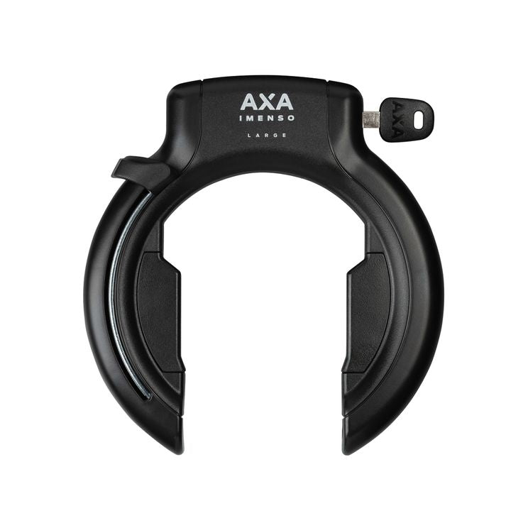 Load image into Gallery viewer, Axa ringslot imenso large retractable - zwart
