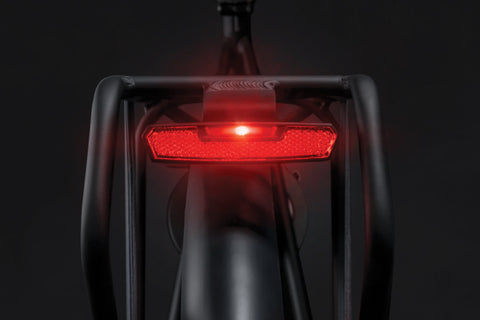 rear light Juno Battery led black/red