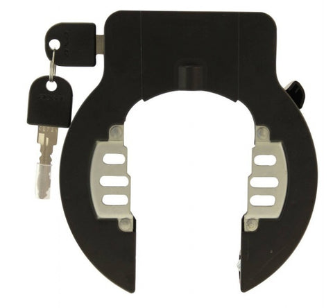 Lock Axa frame lock solid black bulk