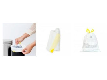 Brabantia perfectfit 3 liter vuilniszakken a rol a 20 zakken
