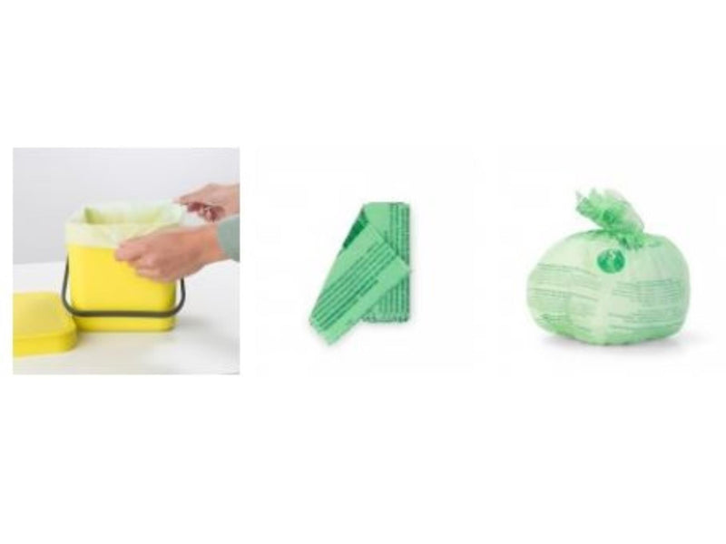 Load image into Gallery viewer, Brabantia afvalzak s compost 6l 10zakken
