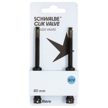 Schwalbe tubeless ventiel scv 80 mm (2 stuks)