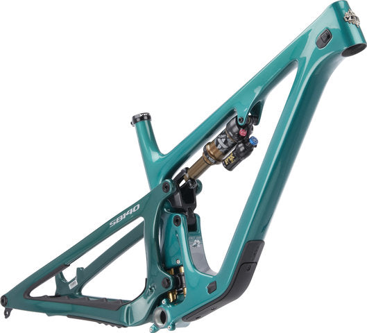 Load image into Gallery viewer, Yeti cycles sb140 turq carbon 29 frame kit
