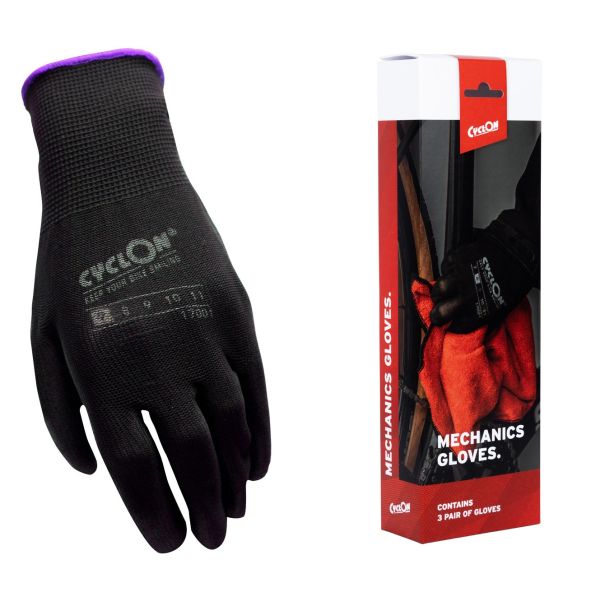 Load image into Gallery viewer, Cyclon montagehandschoenen m7 - paars (3 paar)
