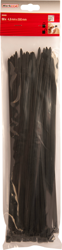 Con:p colson bandje 4.8x280mm zwart 50st - b20453