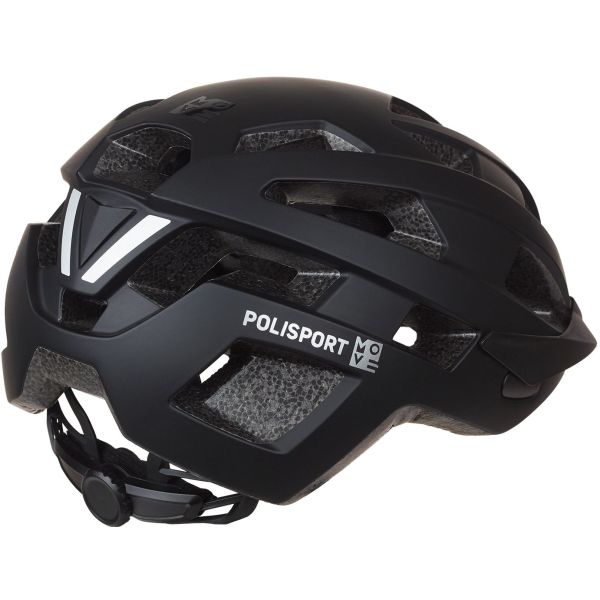 Load image into Gallery viewer, Polisport city move fietshelm l 58-61cm zwart
