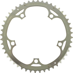 Ta vento chainring, campagnolo 10-speed, 5-arm, outer, 135 mm bcd