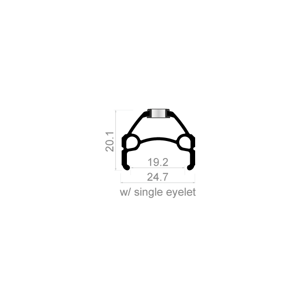 Load image into Gallery viewer, Rodi velg skorpion 26 559 x 19c 36 gaats - spaak 14 - zwart
