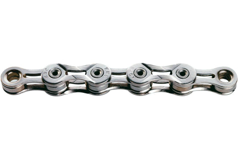 KMC chain X9 Silver 1/2x11/128, 114L,9 speed. pin length 6.6mm