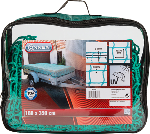 Load image into Gallery viewer, Connex veiligheidsnet aanhangwagen 3.5x1.8 - b34069
