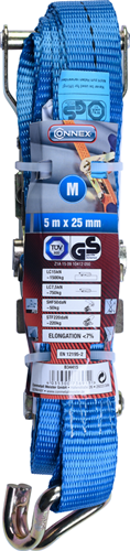 Connex spanriem 5m x 25mm r h 1500kg - b34415